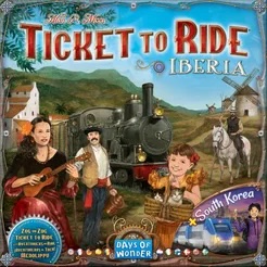 Ticket to Ride Iberia & South Korea expansion - for rent